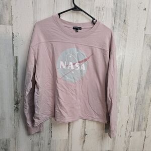 Fifth Sun Nasa Graphic Sweater Womens Size XXL
